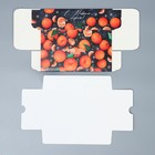 Коробочка для макарун «Мандарины» 18×10×5.5 см 9047490