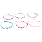 Ободок для волос "Танюша" волна цветочки, микс - Фото 2