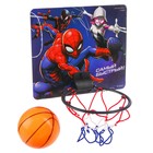 Баскетбольное кольцо с мячом «Самый быстрый», Человек паук - фото 3878795
