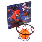 Баскетбольное кольцо с мячом «Самый быстрый», Человек паук - фото 296666176