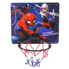 Баскетбольное кольцо с мячом «Самый быстрый», Человек паук - фото 7026583