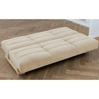 Прямой диван «Прайм 8», книжка, независимый пружинный блок, велюр, цвет selfie cream - Фото 2