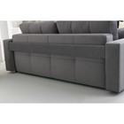 Прямой диван «Кардинал», тик-так, независимый пружинный блок, велюр, цвет selfie grey - Фото 4