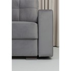 Прямой диван «Кардинал», тик-так, независимый пружинный блок, велюр, цвет selfie grey - Фото 5
