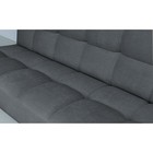 Прямой диван «Прайм 4», книжка, независимый пружинный блок, велюр, цвет ultra grey - Фото 4