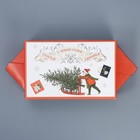 Сборная коробка‒конфета «Ретро», 14 х 22 х 8 см, Новый год - Фото 5