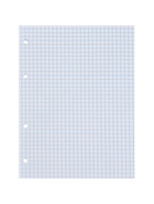 Сменный блок для тетрадей на кольцах А5, 120 листов, в клетку, Calligrata, блок офсет № 160 г/м², белизна 100%, - Фото 3