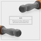 Скалка с вращающимися ручками Adelica, 50×4.2 см, бук - Фото 3