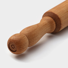Скалка с вращающимися ручками Adelica, 50×4.2 см, бук - Фото 7