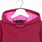 Костюм детский (толстовка, брюки) Adidas, цвет бордовый, рост 104 см - фото 31540451