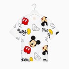 Футболка детская Mickey, цвет белый, рост 122-128 см (7-8 лет) 9192855 - фото 9898730