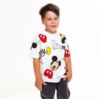 Футболка детская Mickey, цвет белый, рост 146-152 см (11-12 лет) - Фото 2