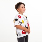 Футболка детская Mickey, цвет белый, рост 146-152 см (11-12 лет) - Фото 3