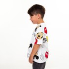 Футболка детская Mickey, цвет белый, рост 146-152 см (11-12 лет) - Фото 4