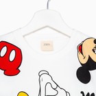 Футболка детская Mickey, цвет белый, рост 158-164 см (13-14 лет) - фото 804964940