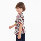 Футболка детская Marvel, цвет бежевый, рост 86-92 см (1-2 года) - фото 21712525