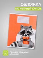 Комплект тетрадей из 10 штук, 18 листов в клетку Calligrata "Еноты", обложка мелованный картон, ВД-лак, блок офсет, 5 видов по 2 штуки - фото 121949746