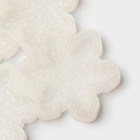 Силиконовый молд для леденцов и шоколада «Снежинки», 17×10×0,8 см, d=5 см, d=4,5 см, цвет прозрачный - Фото 6