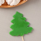 Форма леденцов «Ёлка», силикон, 2 ячейки, 12×9×0.8 см, h=8 см, прозрачная - Фото 8