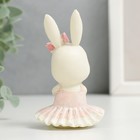 Фигурка полистоун «Маленькая зайка-балерина, разминка», 8×5×5.5 см - Фото 3
