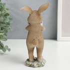 Фигурка полистоун «Зайчик с корзиной цветов», 15×7×8 см - Фото 3