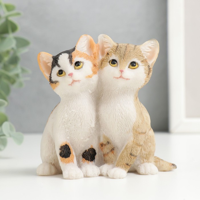 Фигурка полистоун «Котятки-малыши», 8.5×6×8 см - Фото 1