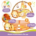 Развивающий коврик - манеж Крошка Я «Лев», 3 в 1, 68×68 см, 30 цветных шариков, 4 игрушки - Фото 2