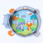 Развивающий коврик - манеж Крошка Я «Енот», 3 в 1, 68×68 см, 30 цветных шариков, 5 игрушек - Фото 15