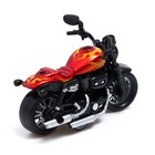 Мотоцикл металлический «Пламя», МИКС - фото 3203776