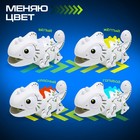 Робот «Хамелеон» IQ BOT, на пульте управления, интерактивный: звук, свет, на батарейках - Фото 3