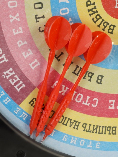 Дартс «Праздничный», мишень 41×41 см, 3 дротика, 18+