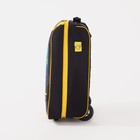 Чемодан малый 20", на молнии, цвет чёрный - фото 24013000