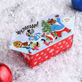 Подарочная коробка "Ну, погоди!", конфета малая, 9 х 5,8 х 12,8 см