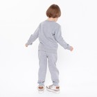 Костюм детский (свитшот, брюки), цвет серый МИКС, рост 110 см (5 лет) - Фото 6
