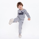 Костюм детский (свитшот, брюки), цвет серый МИКС, рост 110 см (5 лет) - Фото 7