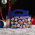 Подарочная новогодняя коробка «Пир», для сладких подарков, 15?8.4?8.3 см (комплект 10 шт) - фото 50289790