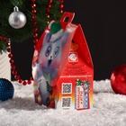 Подарочная новогодняя коробка «Сладкое счастье», домик, для сладких подарков, 12?8.5?17.5 см (комплект 5 шт) - фото 50289791