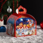 Подарочная коробка "Снежный праздник", сундучок, 18,5 х 12,5 х 16,5 см 7981222