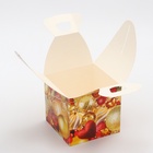 Подарочная новогодняя коробка «Золотые шары», для сладких подарков, 15?15?19 см (комплект 5 шт) - фото 50289796