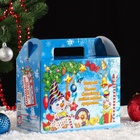 Подарочная новогодняя коробка «Новогодняя дорога», для сладких подарков, 23?10.5?16.5 см (комплект 5 шт) - фото 52454403