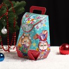 Подарочная коробка рюкзак "Зайки" 22,5 х 14 х 27,5 см (комплект 5 шт) - фото 28137393