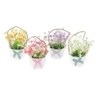 композиция подвесная 10*7 см незабудки - Фото 3