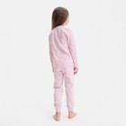 Пижама детская для девочки KAFTAN Sister, р.32 (110-116), розовый - Фото 3