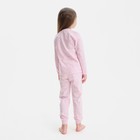 Пижама детская для девочки KAFTAN Sister, р.34 (122-128), розовый - Фото 4