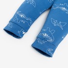 Комплект: джемпер и брюки Крошка Я "Dino", рост 80-86 см, цвет серый/синий - Фото 7