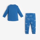 Комплект: джемпер и брюки Крошка Я "Dino", рост 74-80 см, цвет синий - Фото 4