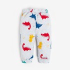 Комплект: боди, шапочка и брюки Крошка Я "Dino", рост 74-80 см - фото 41179251