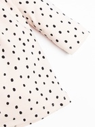 Комплект: платье и легинсы Крошка Я «Киса», рост 86-92 см, бежевый, лиловый - фото 25983282