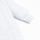 Комбинезон с капюшоном Крошка Я "Princess", рост 74-80 см, цвет серый 7711142