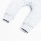 Комбинезон с капюшоном Крошка Я "Princess", рост 74-80 см, цвет серый 7711142